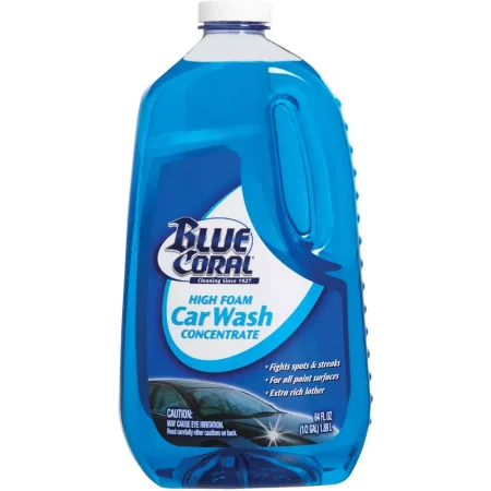 Blue Coral High Foam Concentrate Car Wash, 64 Oz.