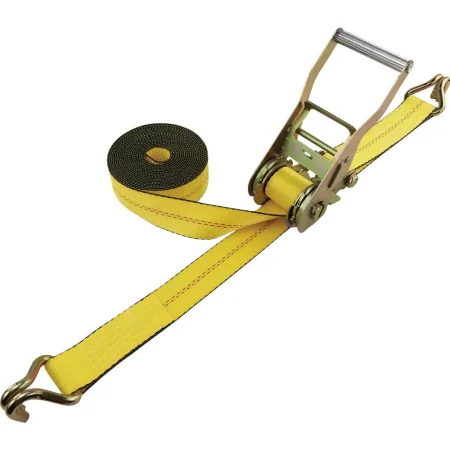 Erickson 2 In. x 27 Ft. Self Tensioning Ratchet Strap with Double J Hooks