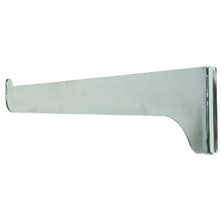 Knape & Vogt 10 In. Regular Duty Shelf Bracket, Anochrome