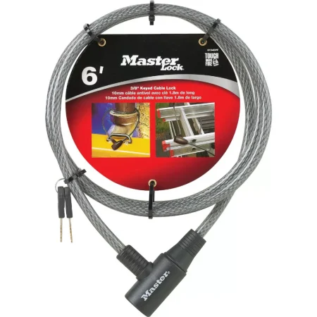 Master Lock 6 Ft. Integrated Keyed Cable Lock